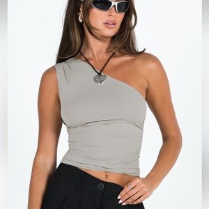 NWT Princess Polly Annem One Shoulder Top